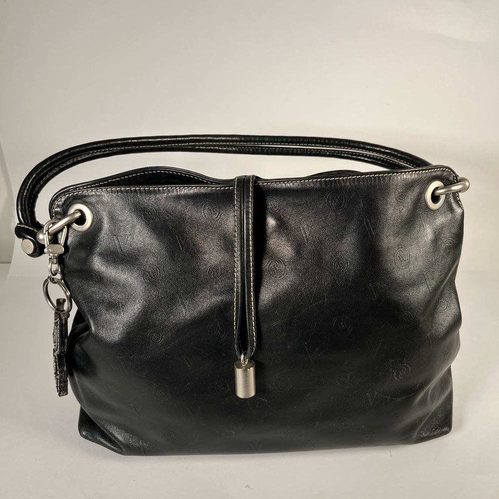Vakko Genuine Leather Black Sholder Women Bag